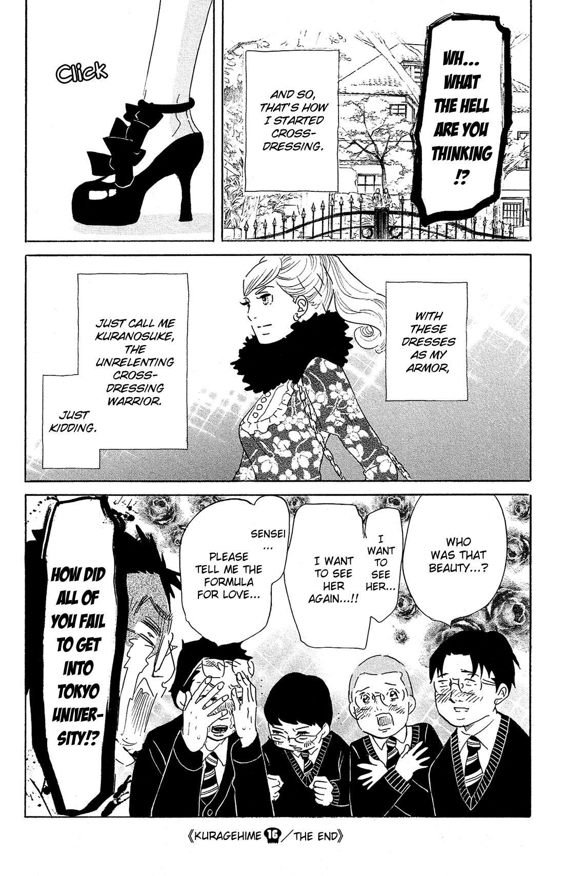 Kuragehime Chapter 81.5 page 30 - Chapter 81.5: Cross-dressing Eve