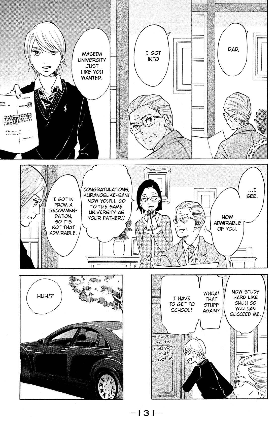 Kuragehime Chapter 81.5 page 4 - Chapter 81.5: Cross-dressing Eve