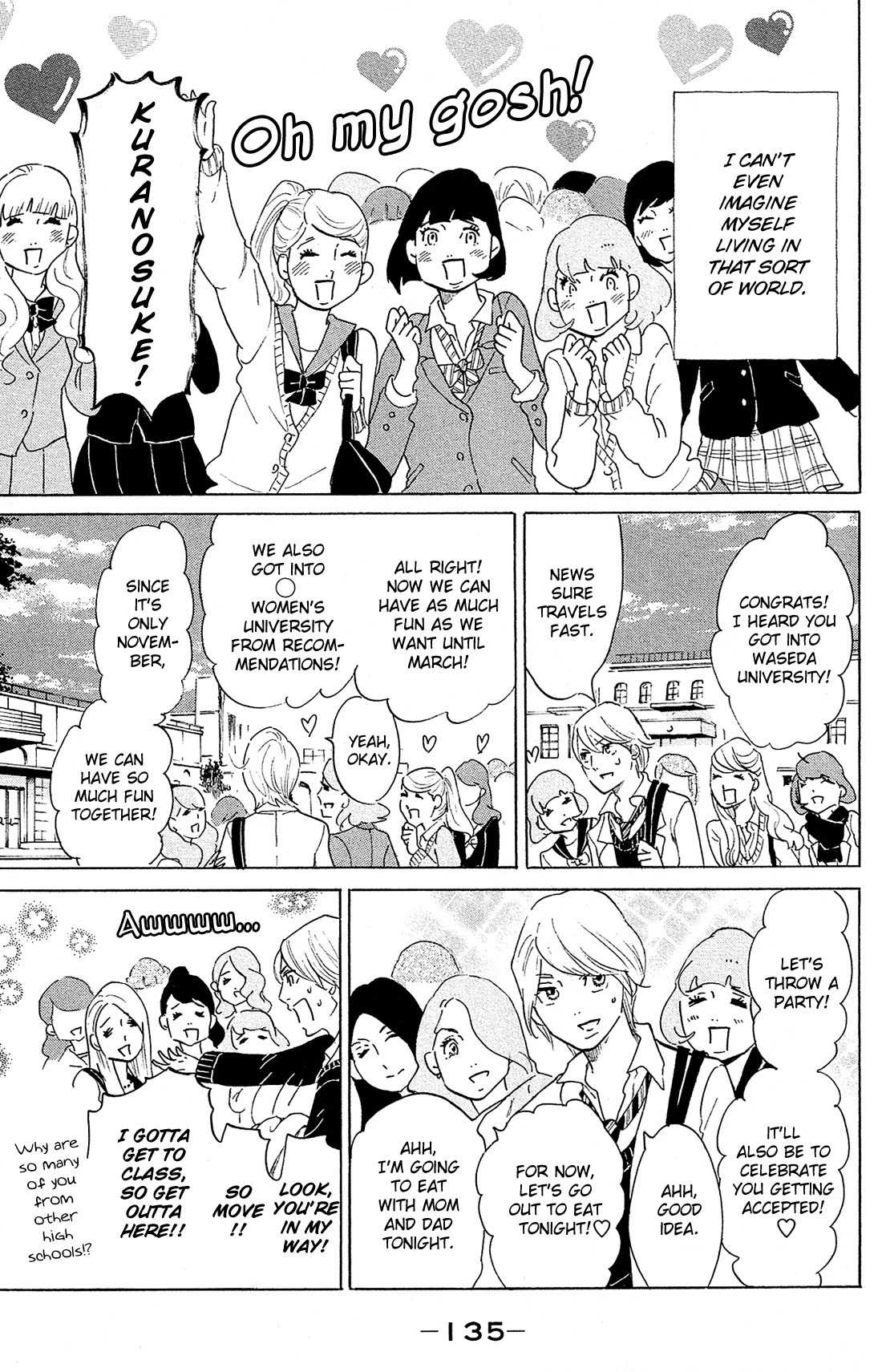 Kuragehime Chapter 81.5 page 8 - Chapter 81.5: Cross-dressing Eve