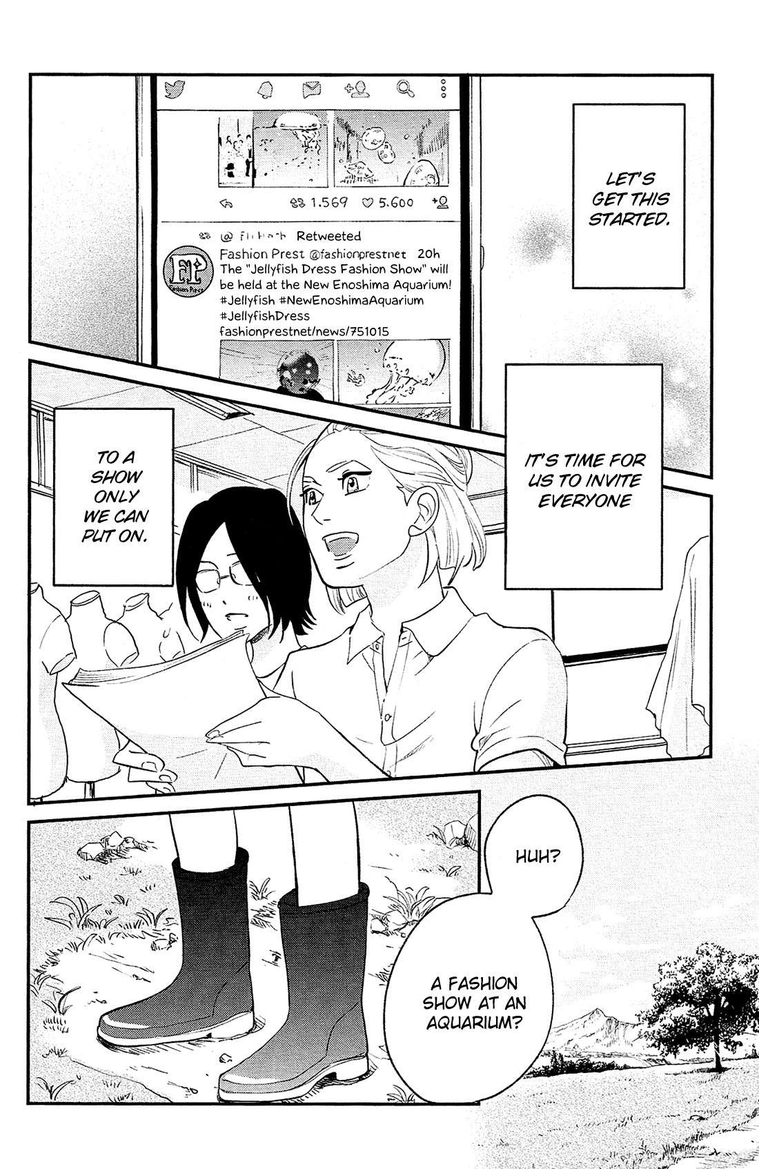 Kuragehime Chapter 84 page 14 - Chapter 84: Princess Jellyfish
