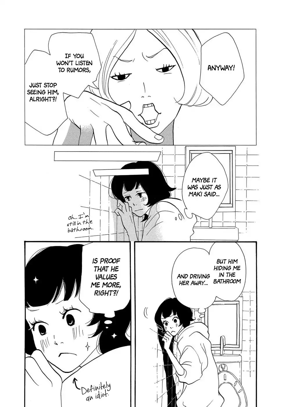 Kurasu Hako Chapter 1 page 13 - Chapter 1: Love from the Toilet