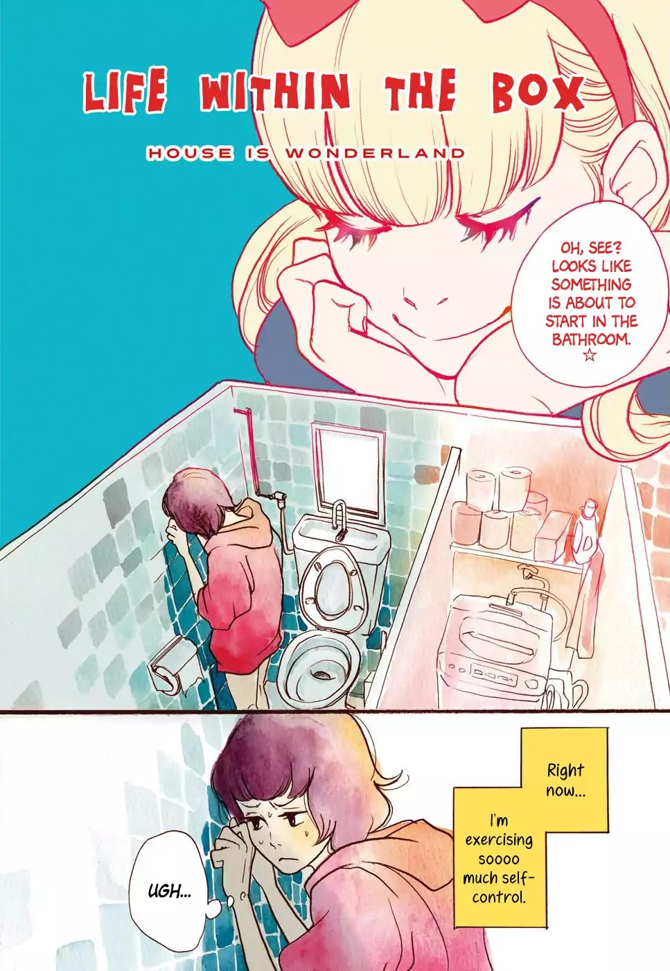 Kurasu Hako Chapter 1 page 6 - Chapter 1: Love from the Toilet
