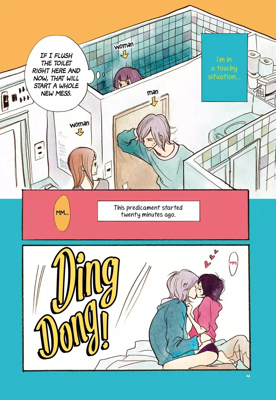 Kurasu Hako Chapter 1 page 8 - Chapter 1: Love from the Toilet