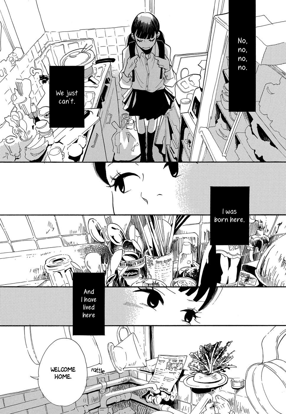 Kurasu Hako Chapter 2 page 11 - Chapter 2: A Dirty Kitchen