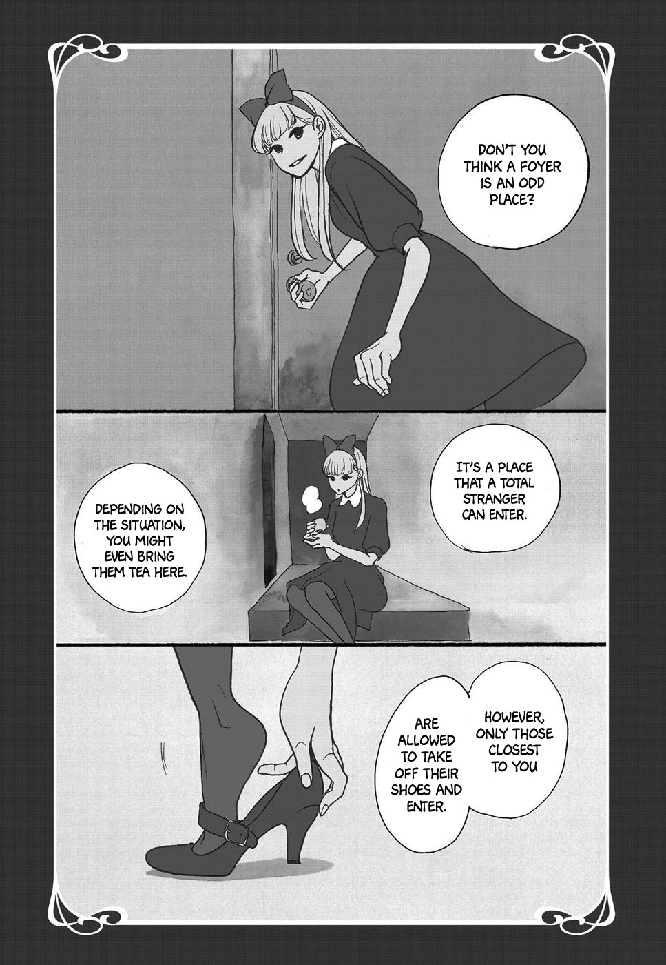 Kurasu Hako Chapter 3 page 2 - Chapter 3: Foyer Dweller