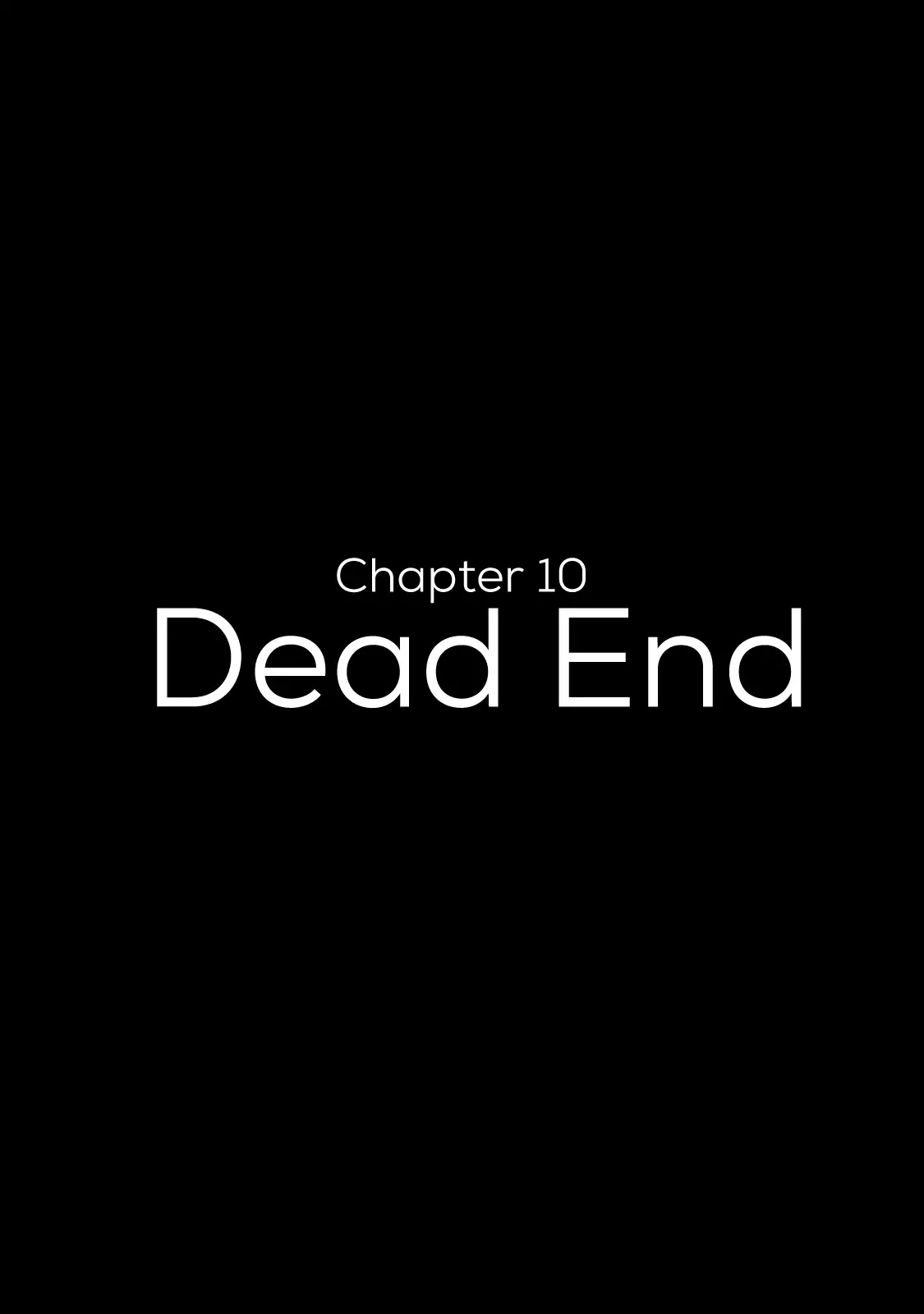 Kurayami Dance Chapter 10 page 1 - Chapter 10: Dead End