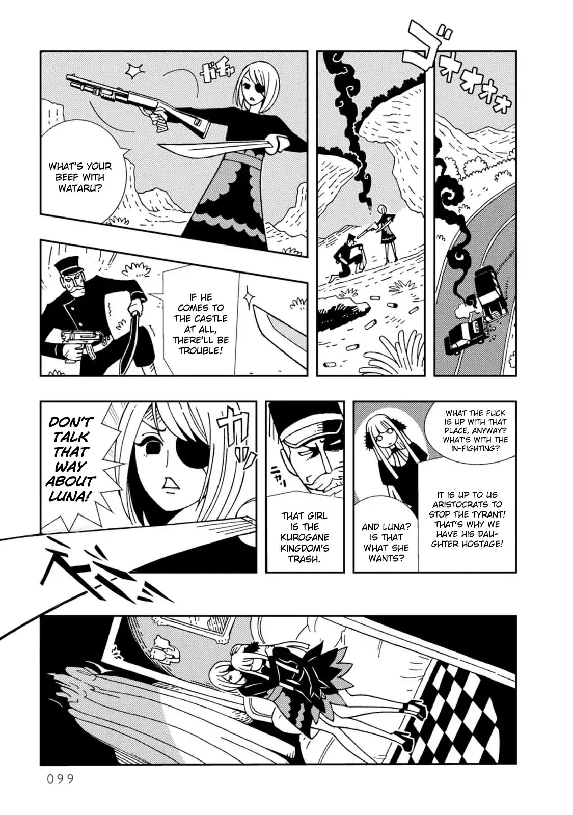 Kurayami Dance Chapter 10 page 3 - Chapter 10: Dead End