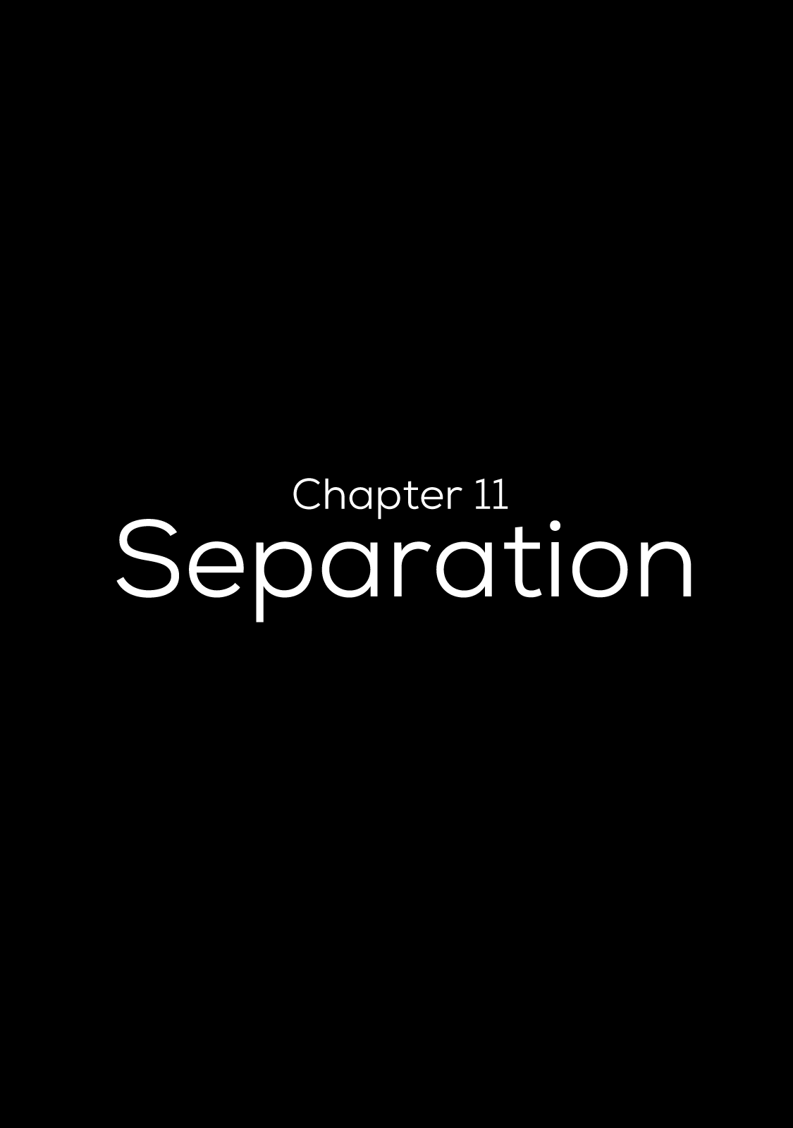 Kurayami Dance Chapter 11 page 1 - Chapter 11: Separation