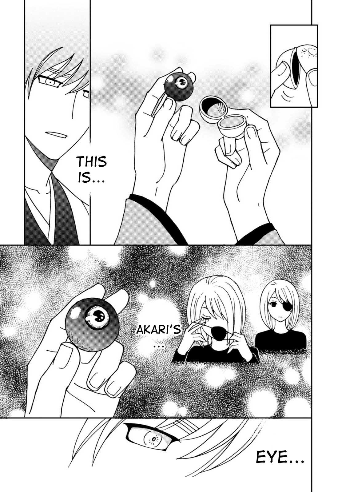 Kurayami Dance Chapter 12 page 21 - Chapter 12: Akari's Note