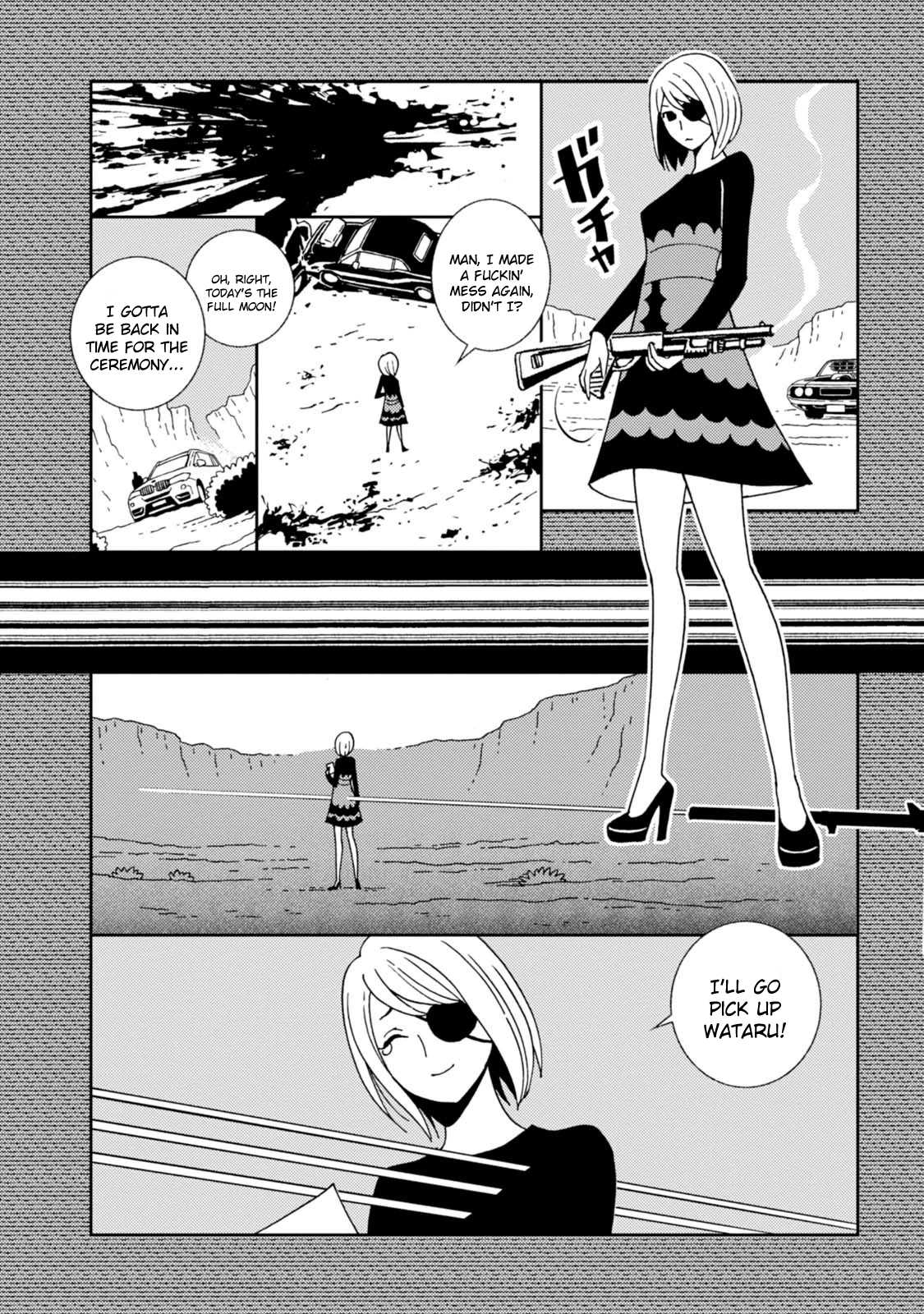 Kurayami Dance Chapter 12 page 8 - Chapter 12: Akari's Note