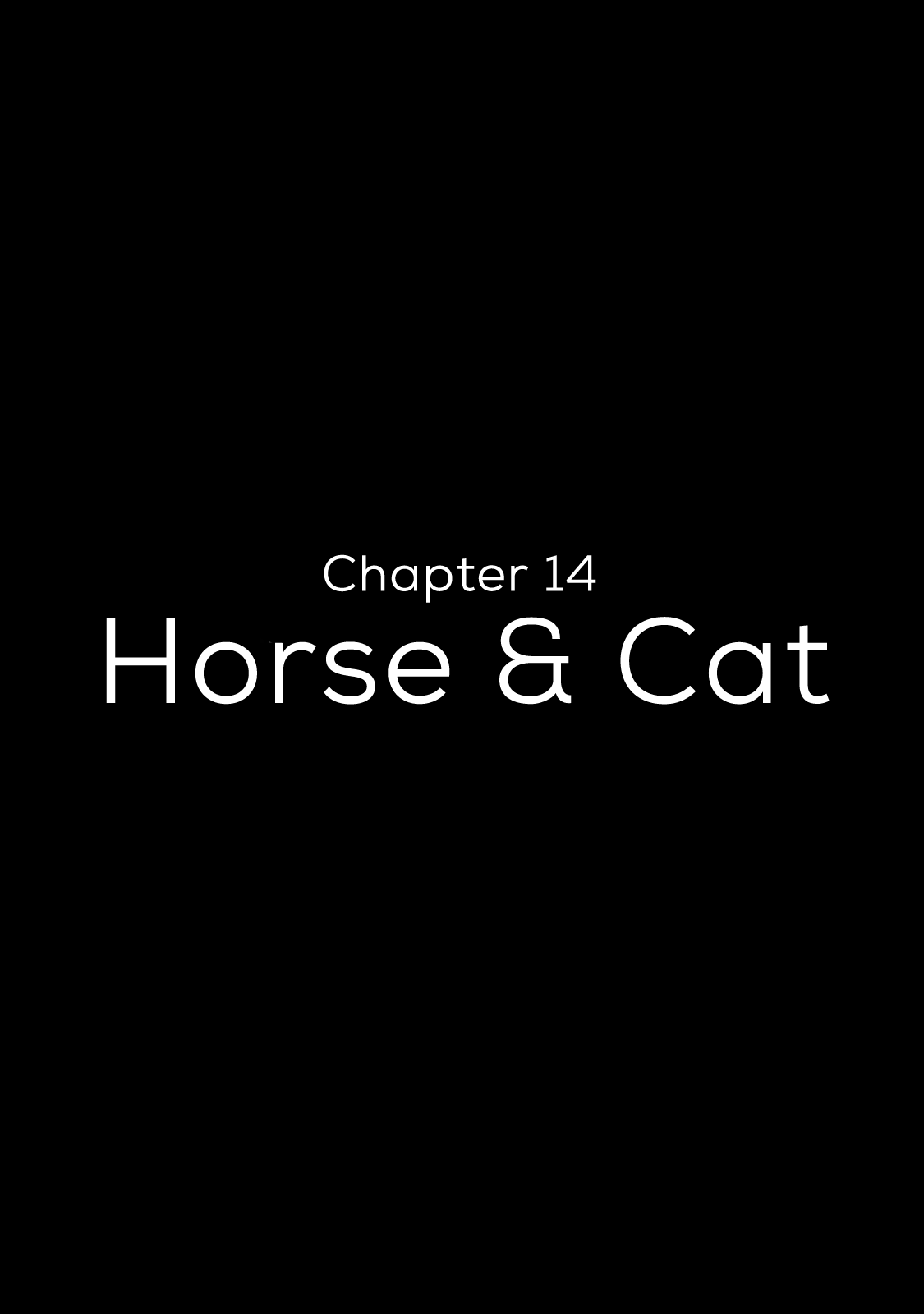 Kurayami Dance Chapter 14 page 1 - Chapter 14: Horse & Cat
