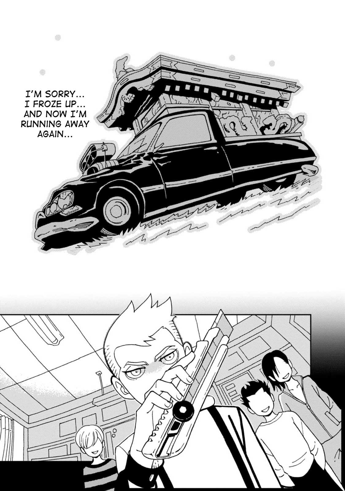 Kurayami Dance Chapter 14 page 13 - Chapter 14: Horse & Cat