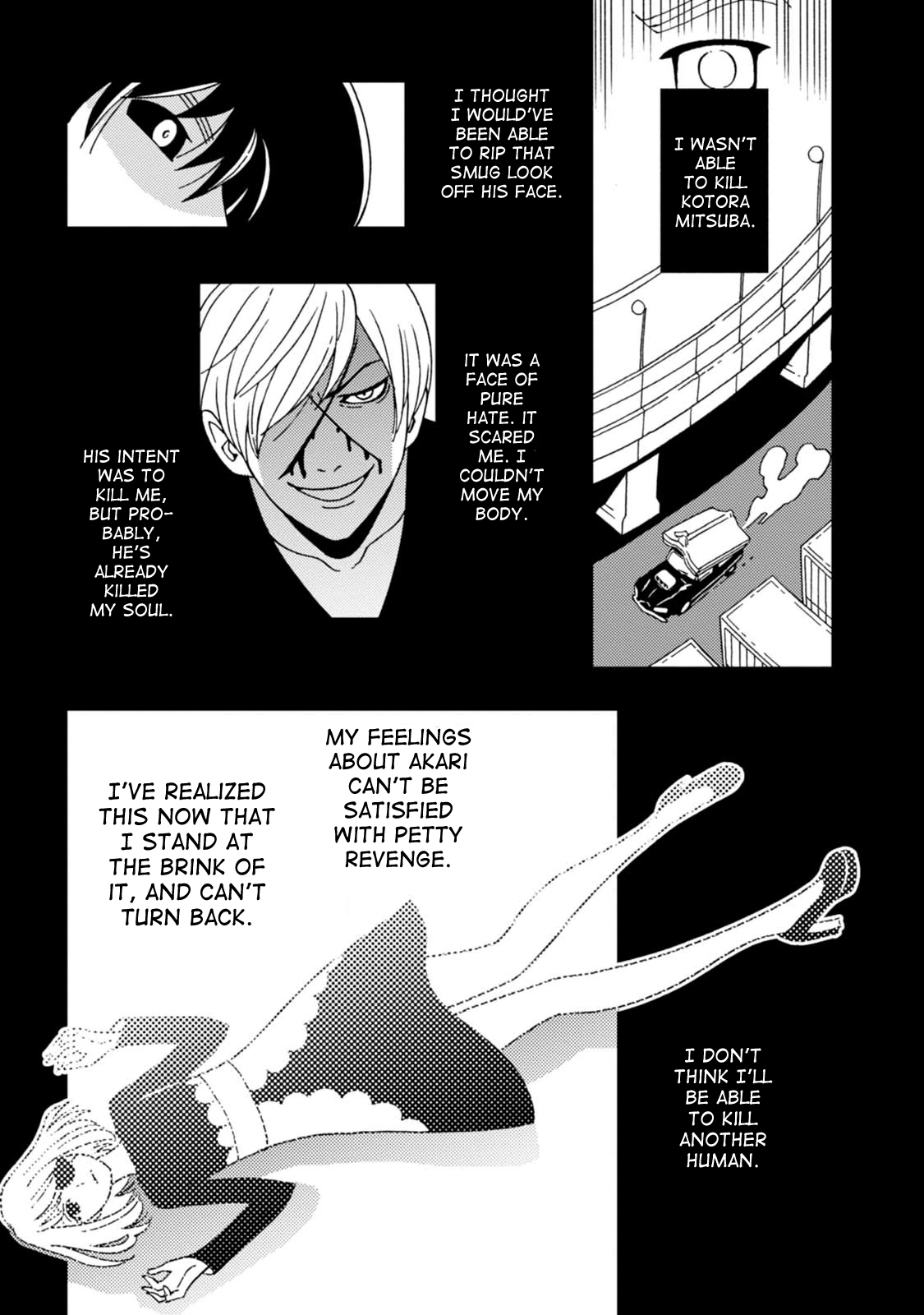 Kurayami Dance Chapter 14 page 15 - Chapter 14: Horse & Cat