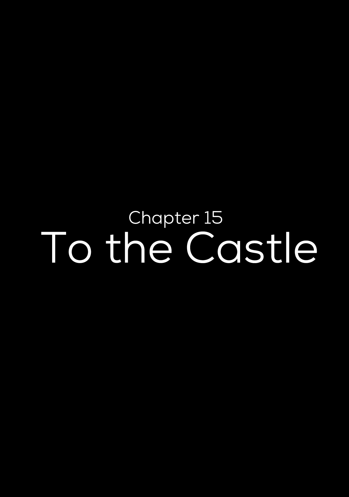 Kurayami Dance Chapter 15 page 1 - Chapter 15: To the Castle