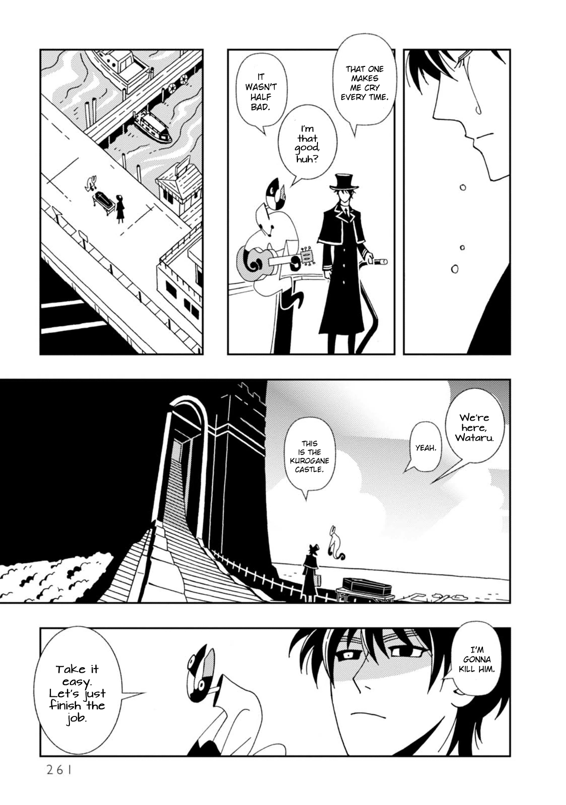 Kurayami Dance Chapter 15 page 11 - Chapter 15: To the Castle
