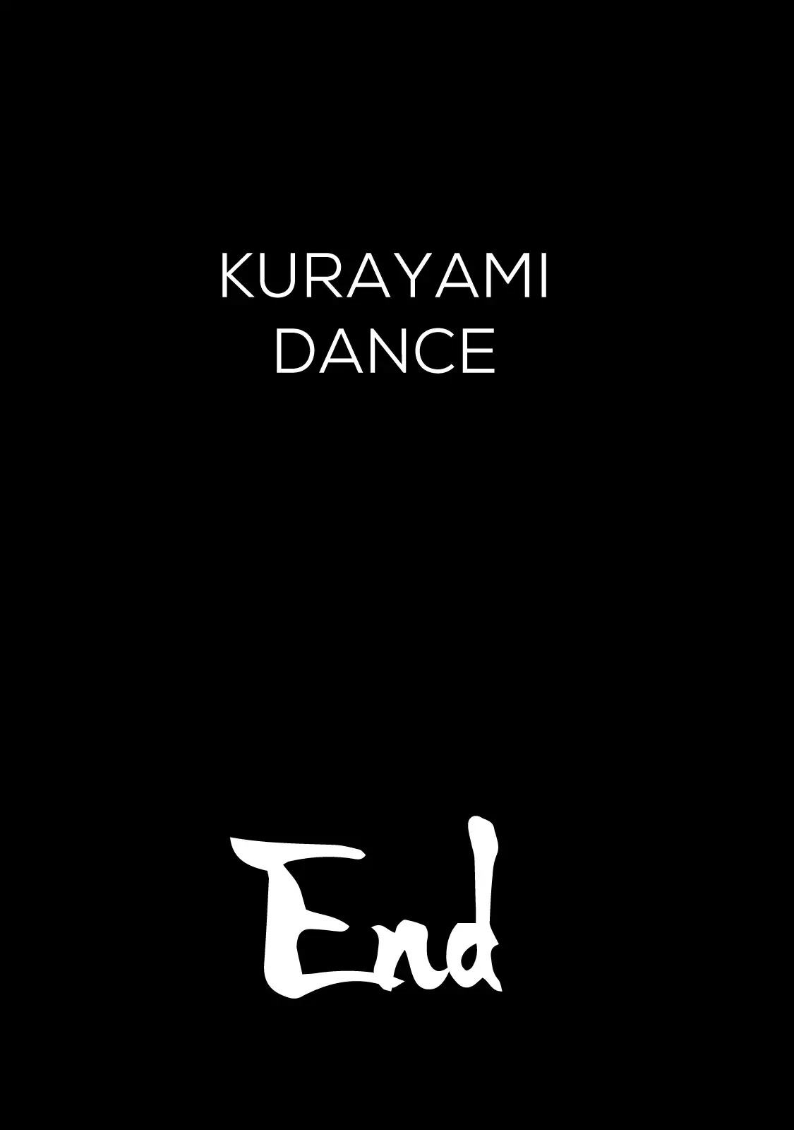 Kurayami Dance Chapter 16 page 31 - Chapter 16: Back Home [END]