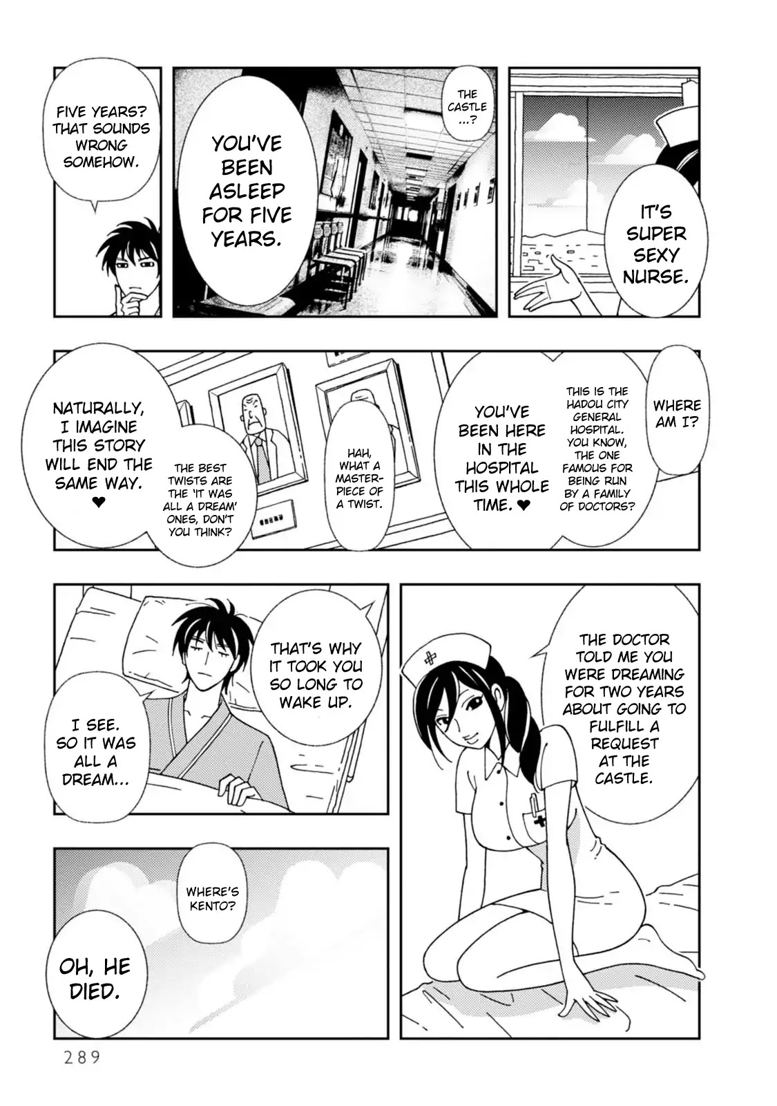 Kurayami Dance Chapter 16 page 9 - Chapter 16: Back Home [END]