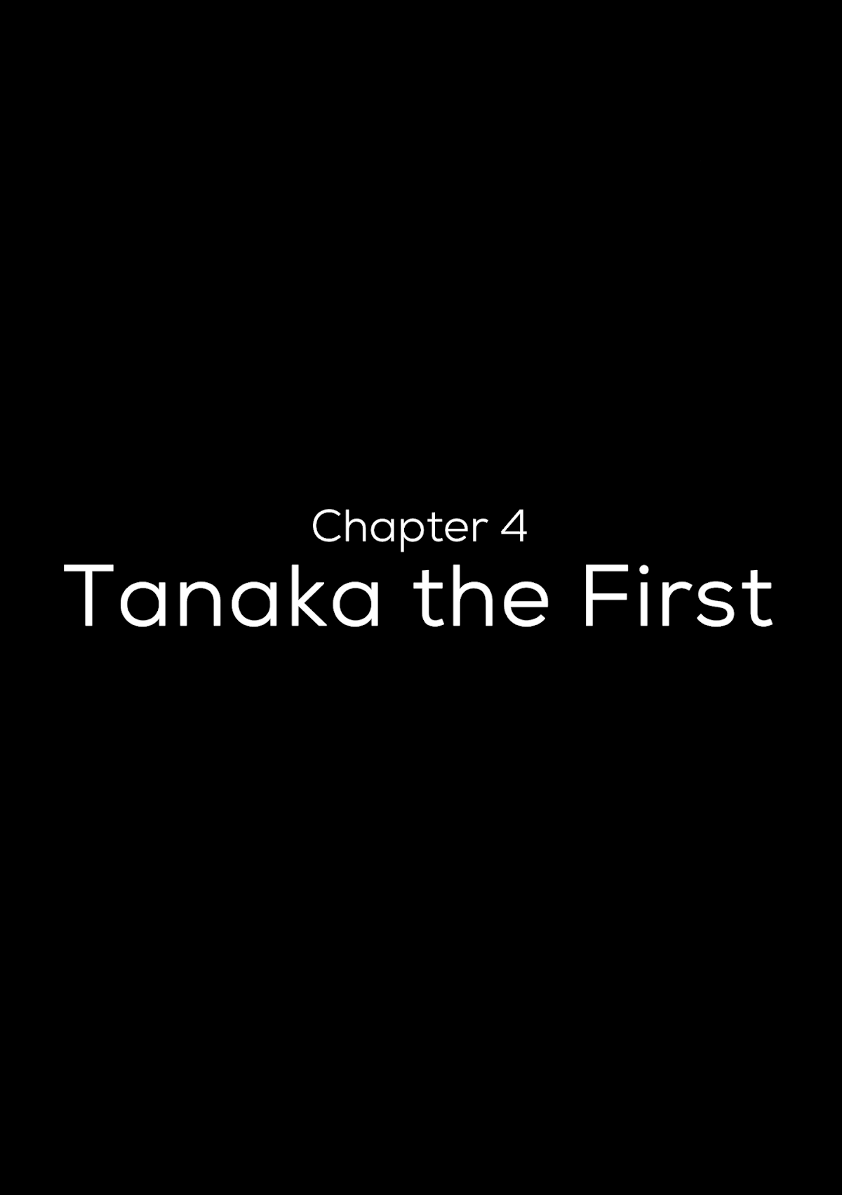 Kurayami Dance Chapter 4 page 1 - Chapter 4: Tanaka the First