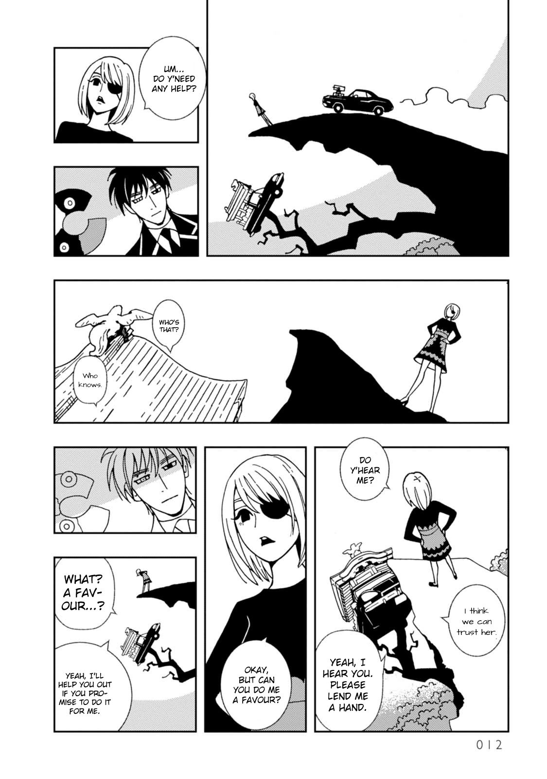 Kurayami Dance Chapter 7 page 12 - Chapter 7: Challenger