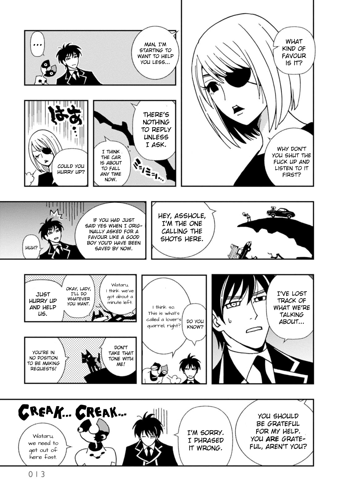 Kurayami Dance Chapter 7 page 13 - Chapter 7: Challenger