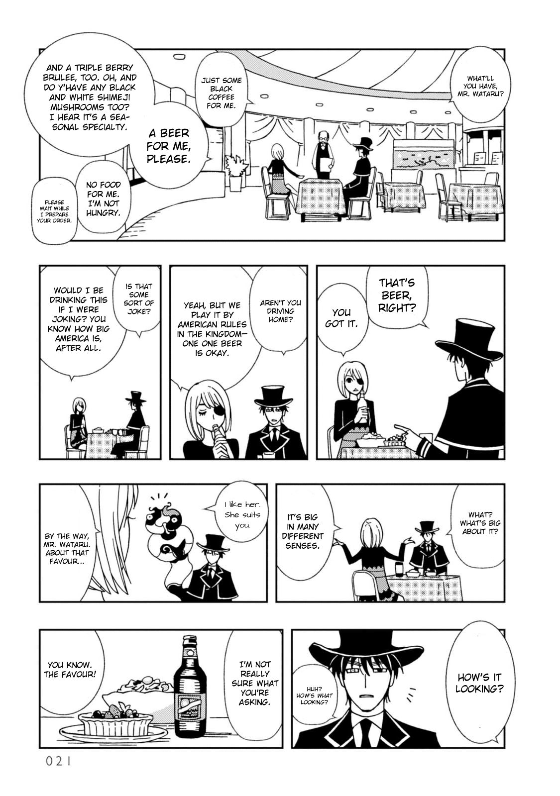 Kurayami Dance Chapter 7 page 21 - Chapter 7: Challenger