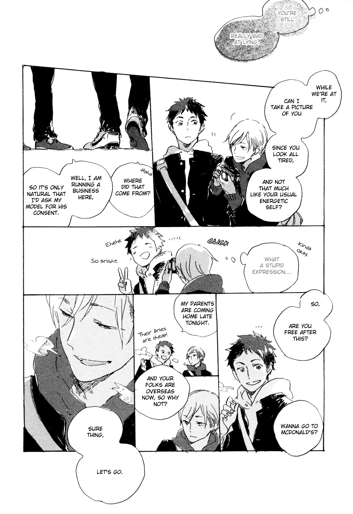 Kurayami ni Strobe Chapter 0 page 11 - Chapter 0 : [Oneshot]