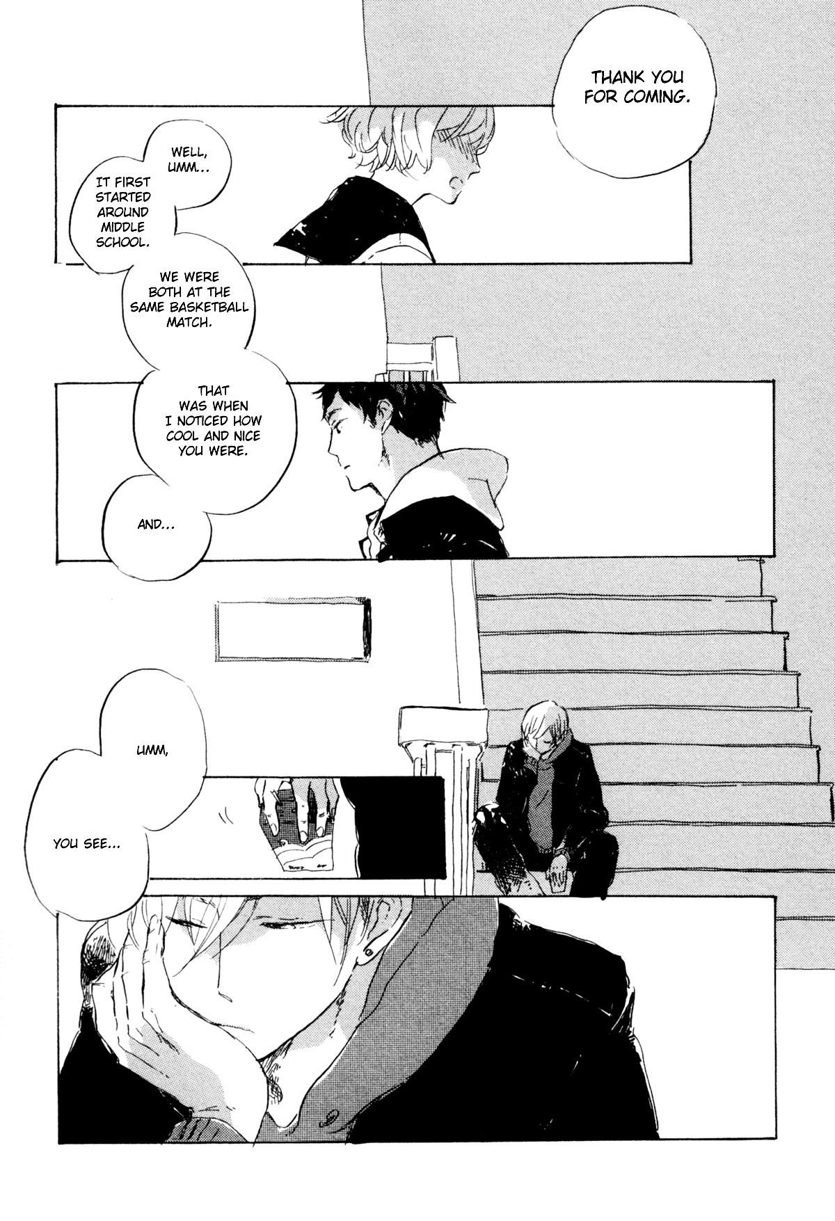 Kurayami ni Strobe Chapter 0 page 2 - Chapter 0 : [Oneshot]