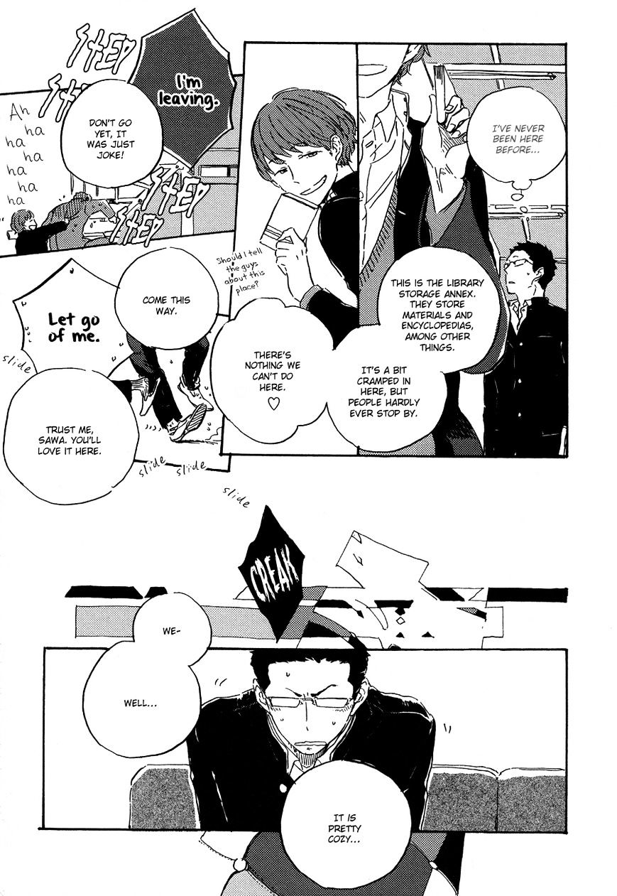 Kurayami ni Strobe Chapter 5.5 page 10 - Chapter 5.5 : Extra story - Utsusemi ni Akari