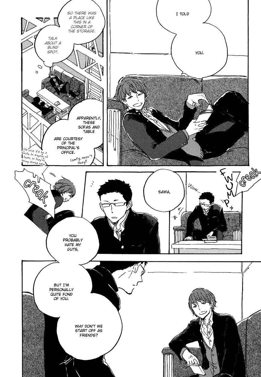 Kurayami ni Strobe Chapter 5.5 page 11 - Chapter 5.5 : Extra story - Utsusemi ni Akari