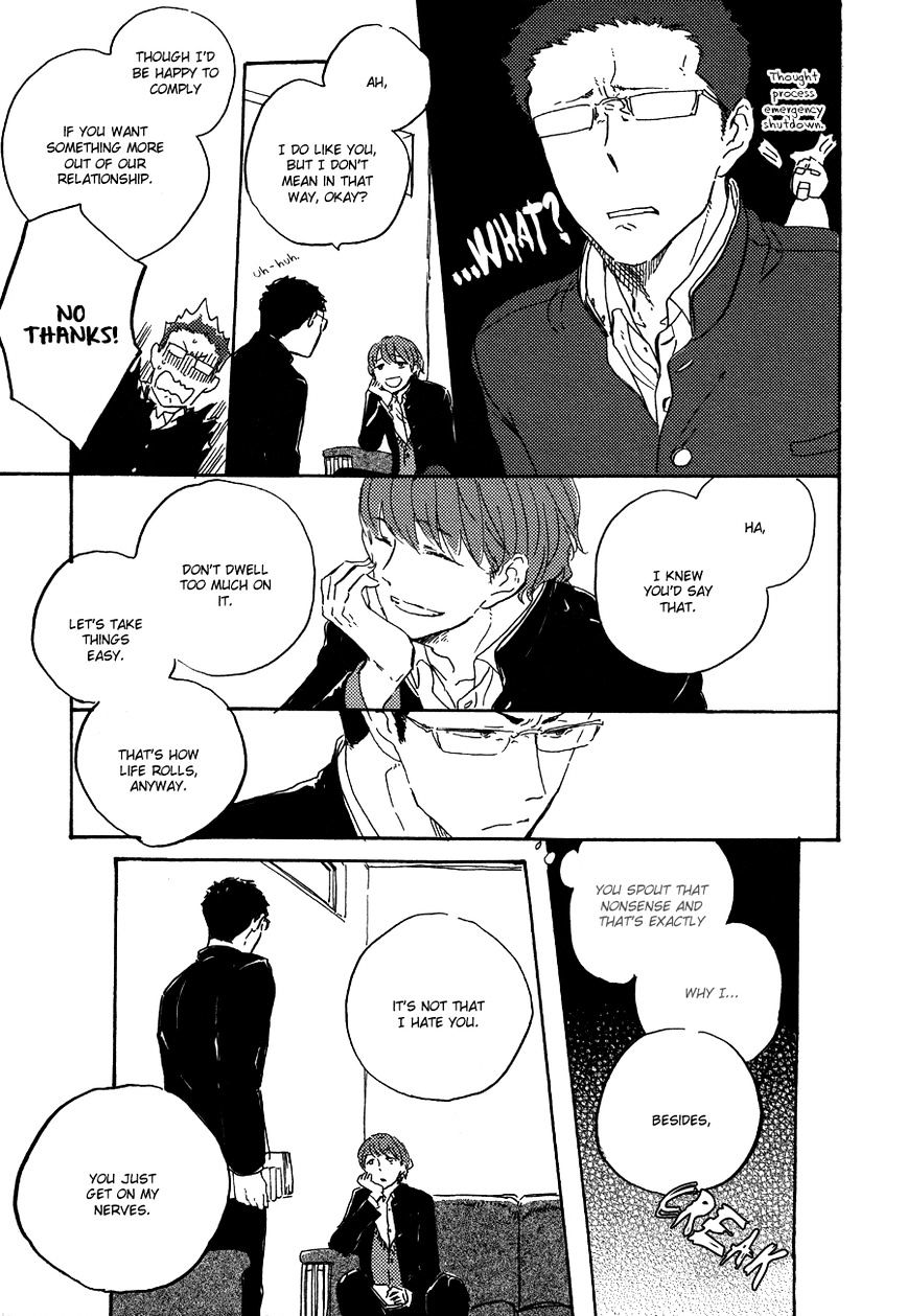 Kurayami ni Strobe Chapter 5.5 page 12 - Chapter 5.5 : Extra story - Utsusemi ni Akari