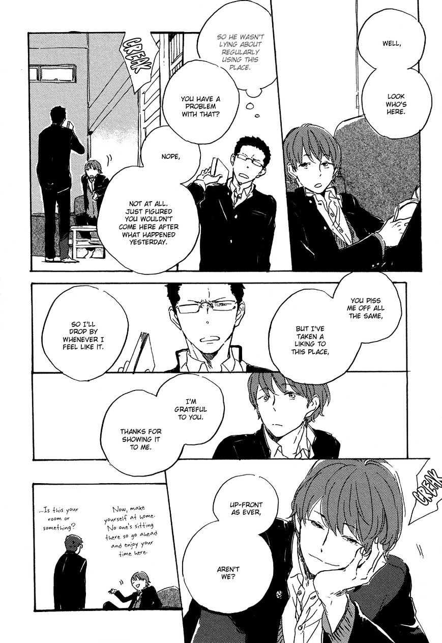 Kurayami ni Strobe Chapter 5.5 page 17 - Chapter 5.5 : Extra story - Utsusemi ni Akari