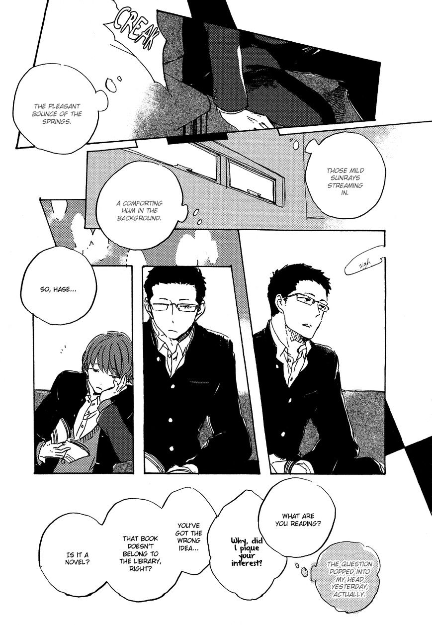 Kurayami ni Strobe Chapter 5.5 page 18 - Chapter 5.5 : Extra story - Utsusemi ni Akari