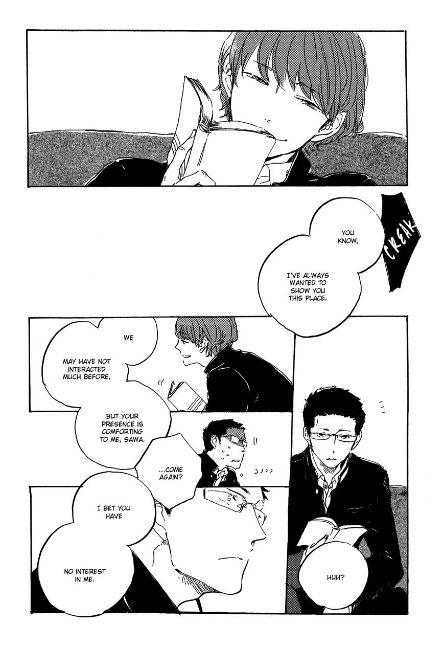 Kurayami ni Strobe Chapter 5.5 page 21 - Chapter 5.5 : Extra story - Utsusemi ni Akari