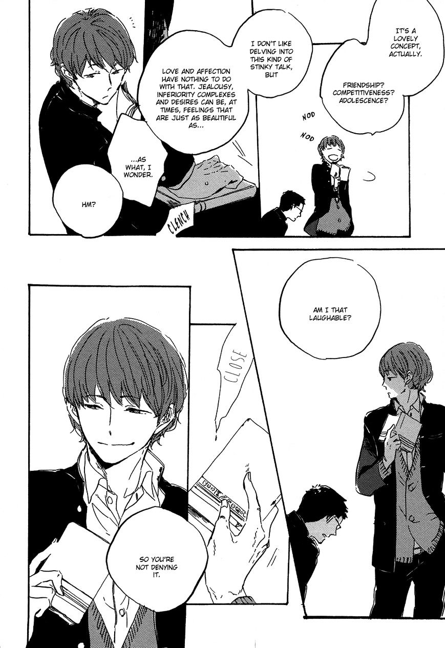 Kurayami ni Strobe Chapter 5.5 page 23 - Chapter 5.5 : Extra story - Utsusemi ni Akari