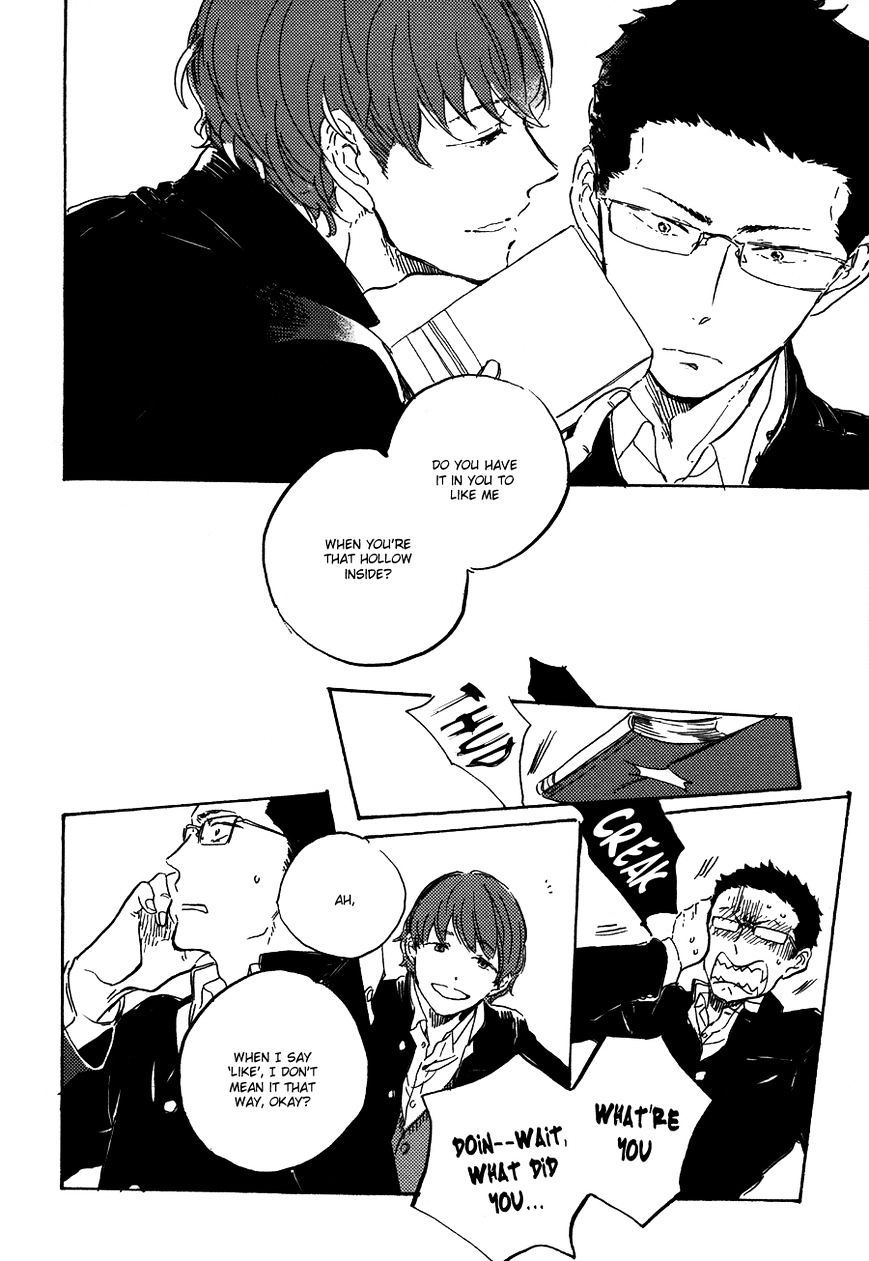 Kurayami ni Strobe Chapter 5.5 page 25 - Chapter 5.5 : Extra story - Utsusemi ni Akari
