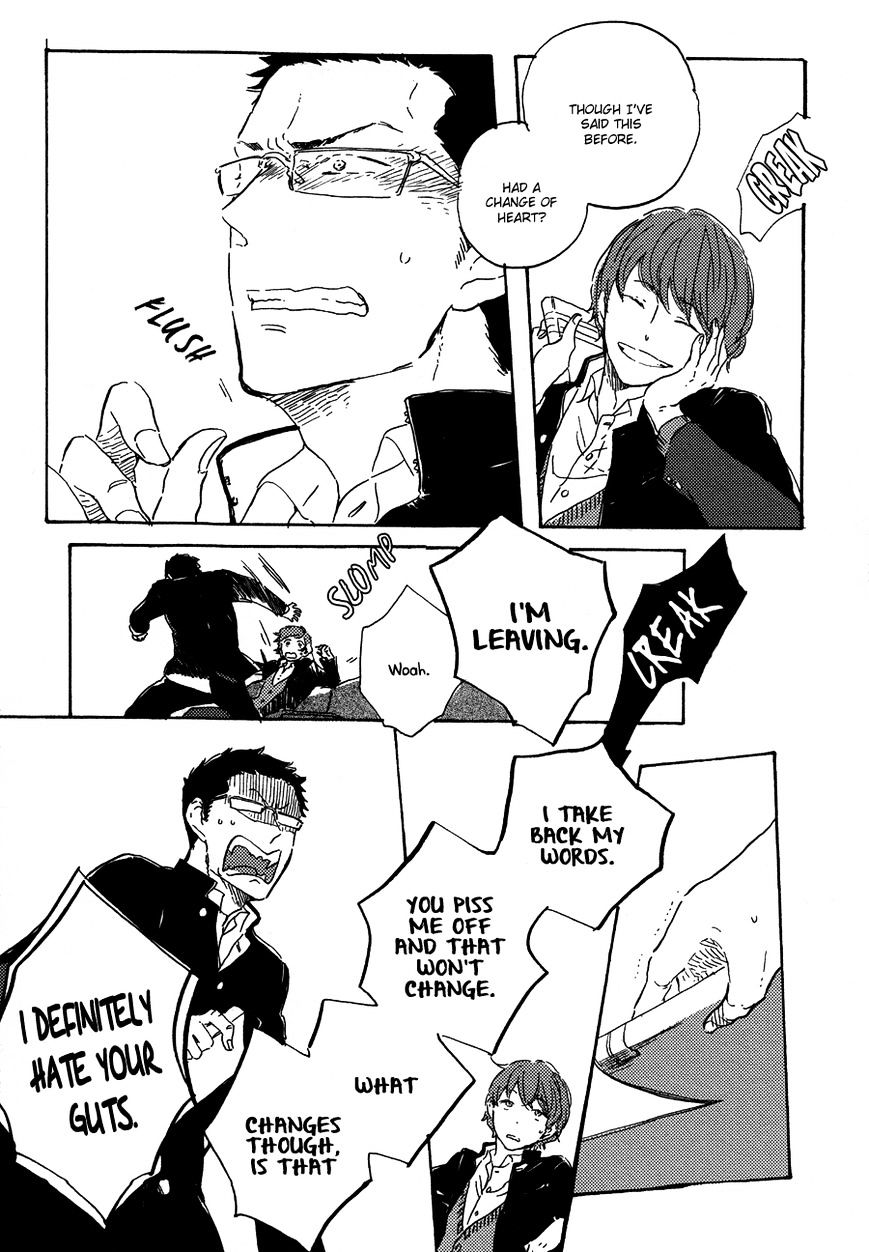 Kurayami ni Strobe Chapter 5.5 page 26 - Chapter 5.5 : Extra story - Utsusemi ni Akari
