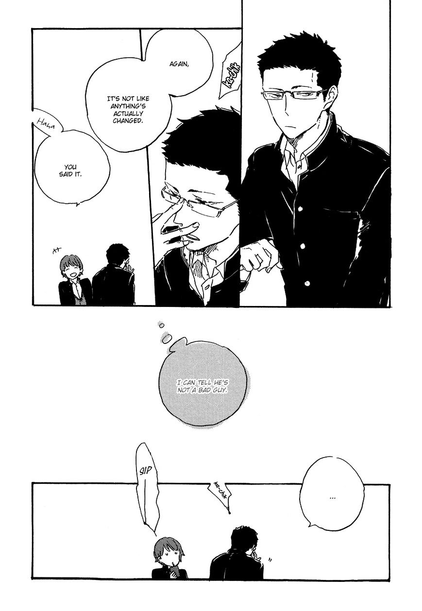 Kurayami ni Strobe Chapter 5.5 page 7 - Chapter 5.5 : Extra story - Utsusemi ni Akari