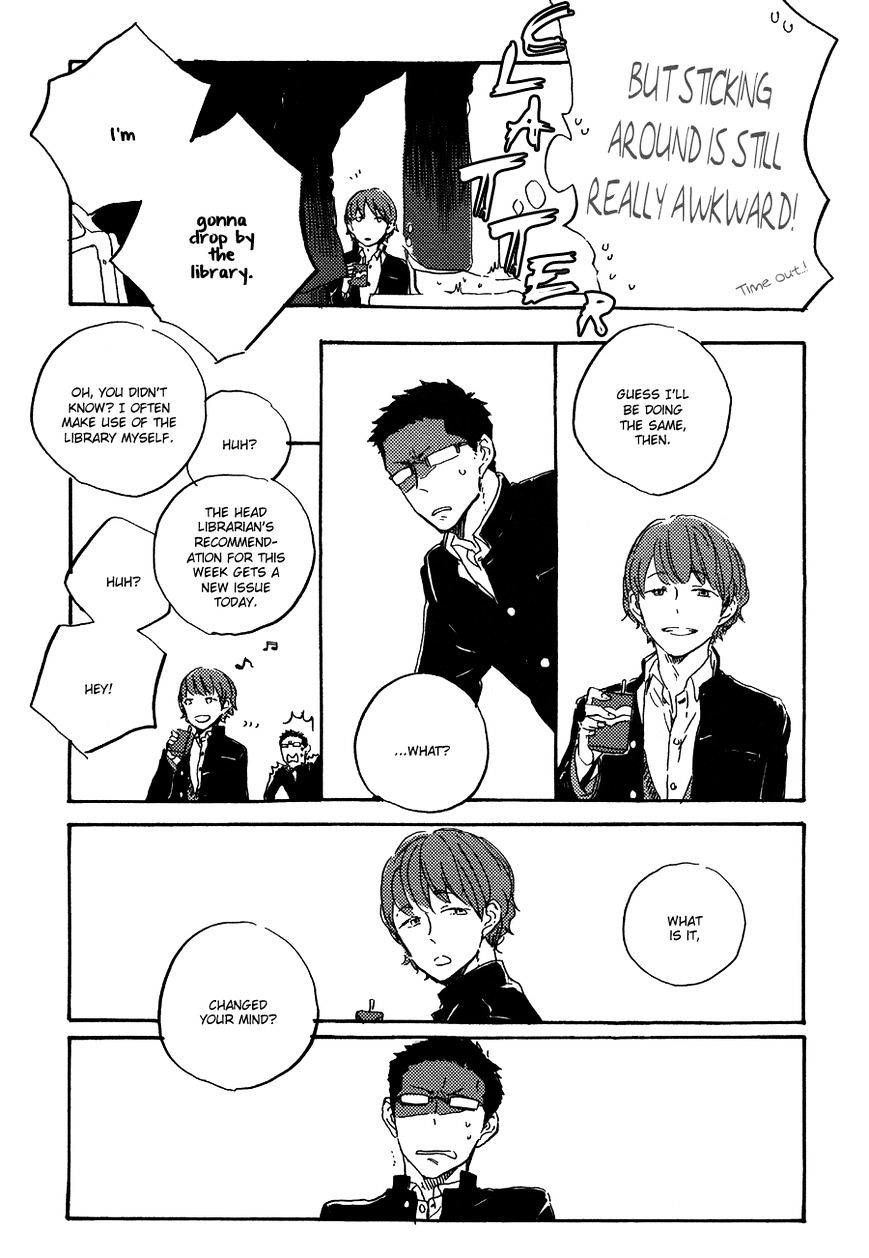 Kurayami ni Strobe Chapter 5.5 page 8 - Chapter 5.5 : Extra story - Utsusemi ni Akari