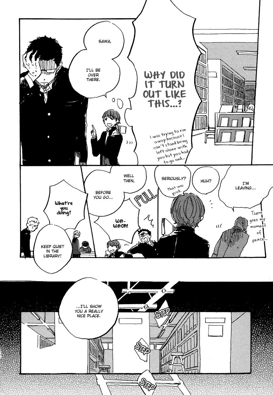 Kurayami ni Strobe Chapter 5.5 page 9 - Chapter 5.5 : Extra story - Utsusemi ni Akari