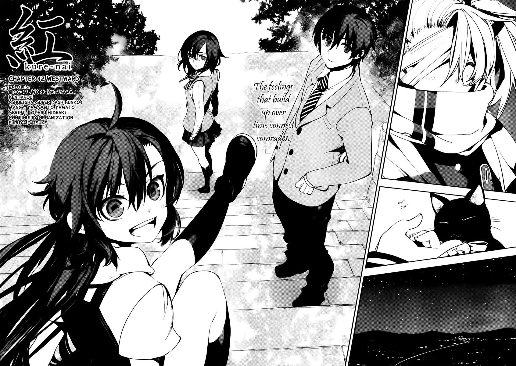 Kure-nai Chapter 42 page 6 - Chapter 42: Westward