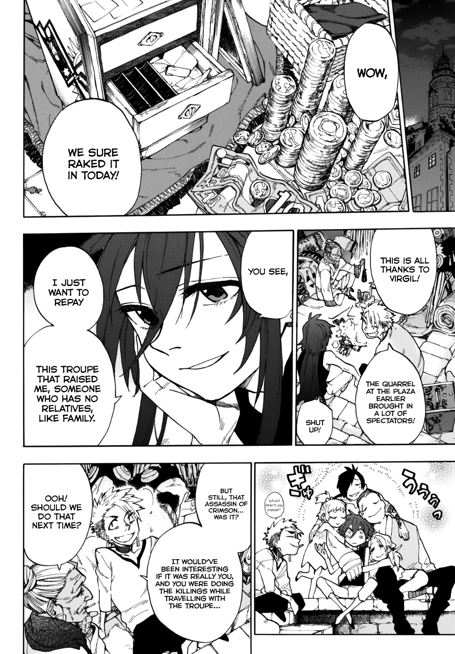 Kurenai no Ansatsusha Chapter 0.2 page 11 - Chapter 0 v2 : Oneshot
