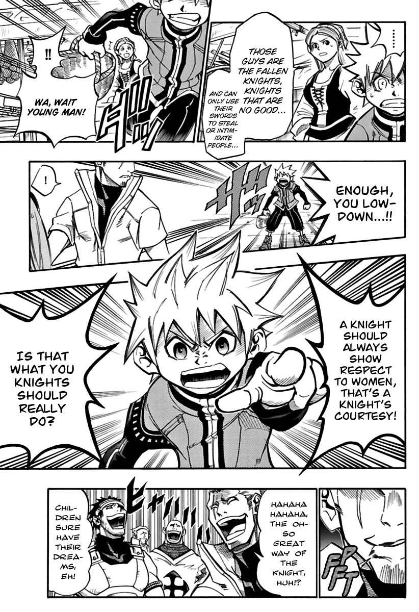 Kurenai no Kishi Rockwell Chapter 1 page 13 - Chapter 1: My Path to Knighthood