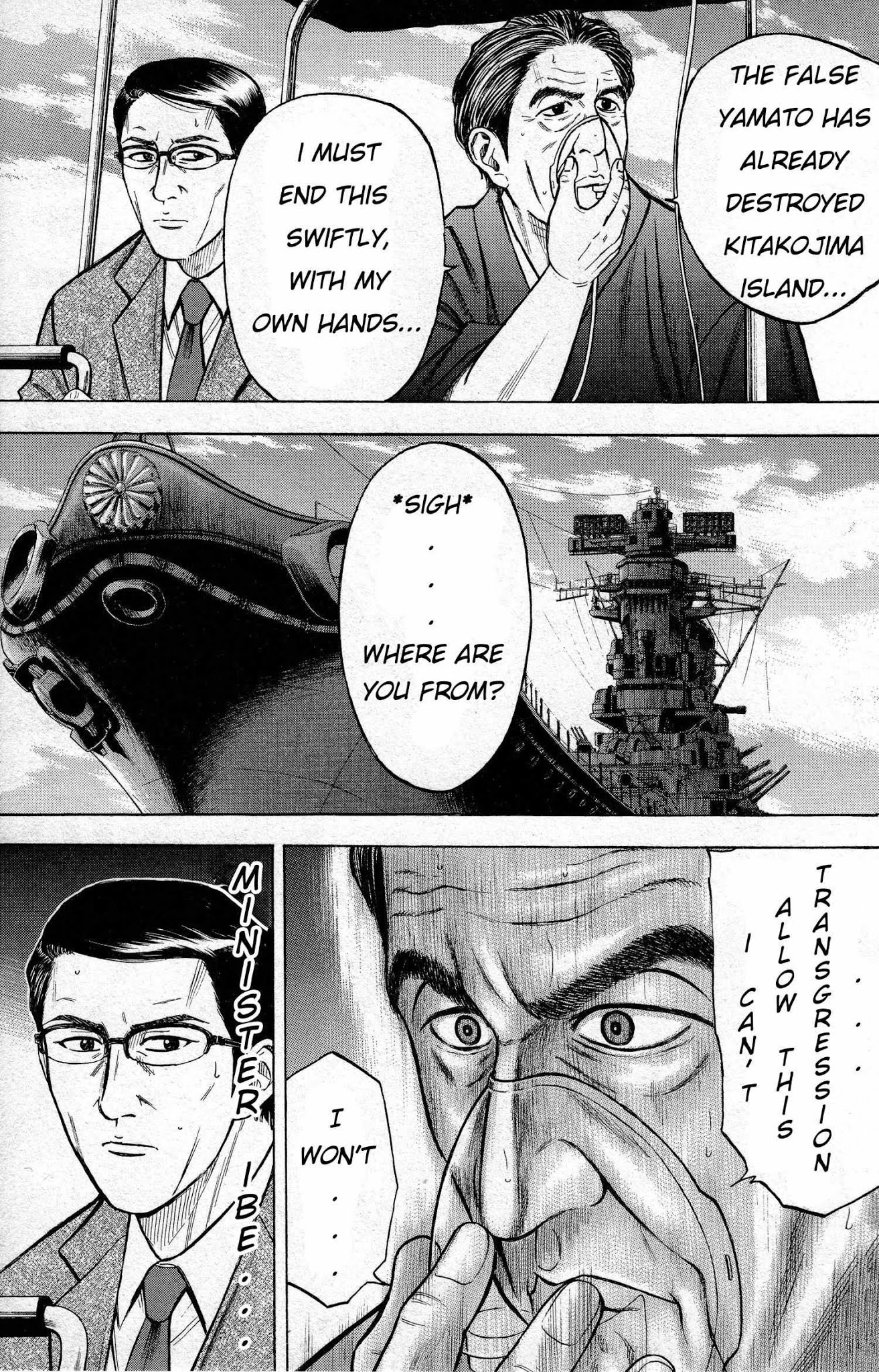 Kurenai no Senkan Chapter 2 page 10 - Chapter 2: Landfall