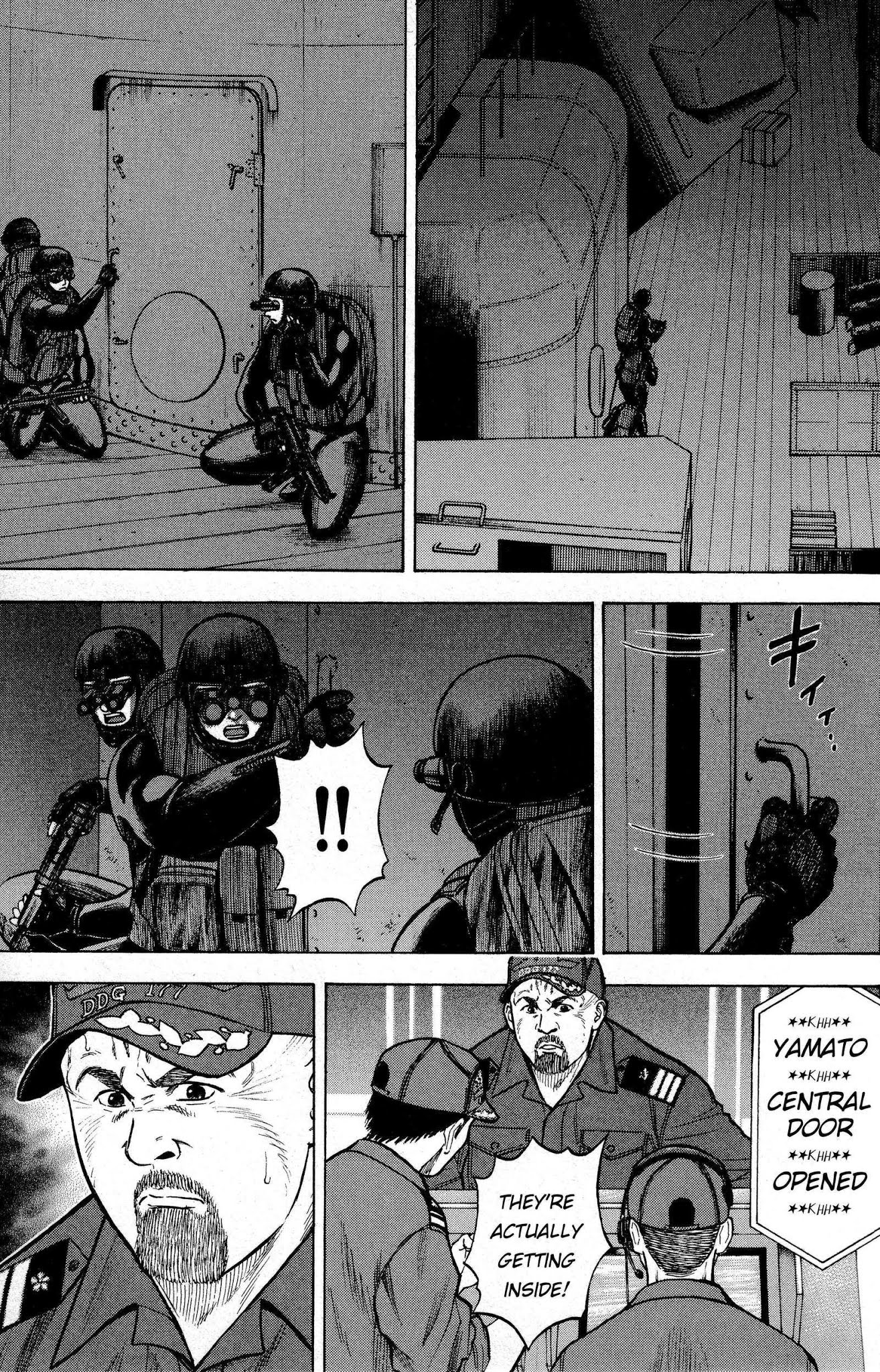 Kurenai no Senkan Chapter 3 page 11 - Chapter 3: The Belly of the Beast