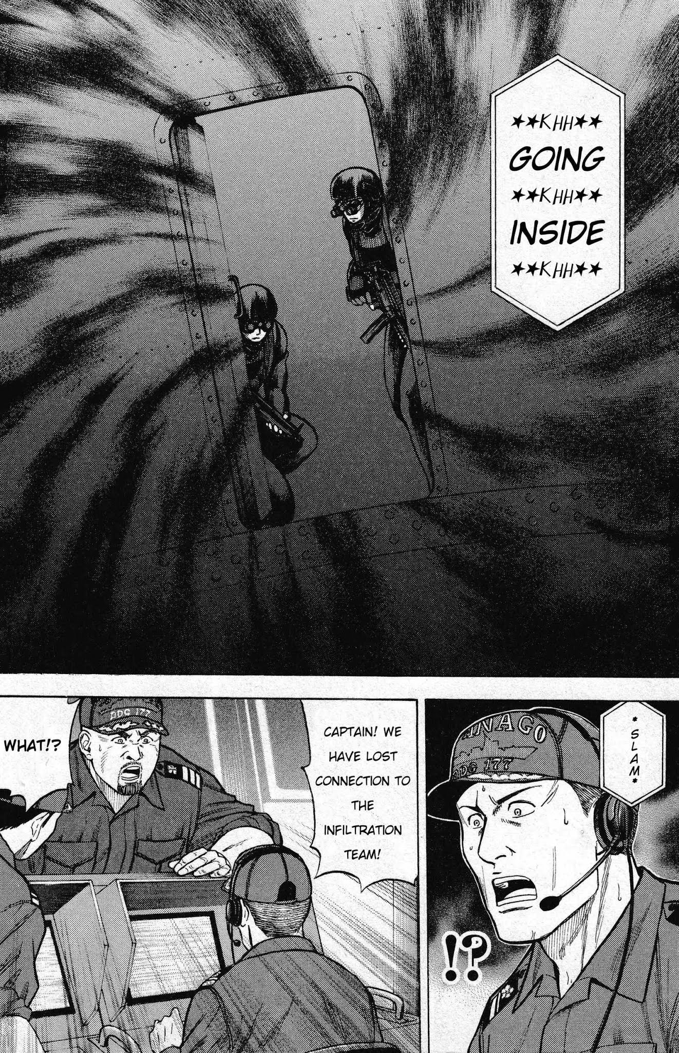 Kurenai no Senkan Chapter 3 page 12 - Chapter 3: The Belly of the Beast