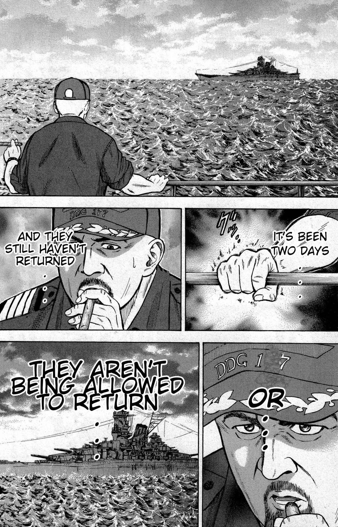 Kurenai no Senkan Chapter 3 page 14 - Chapter 3: The Belly of the Beast