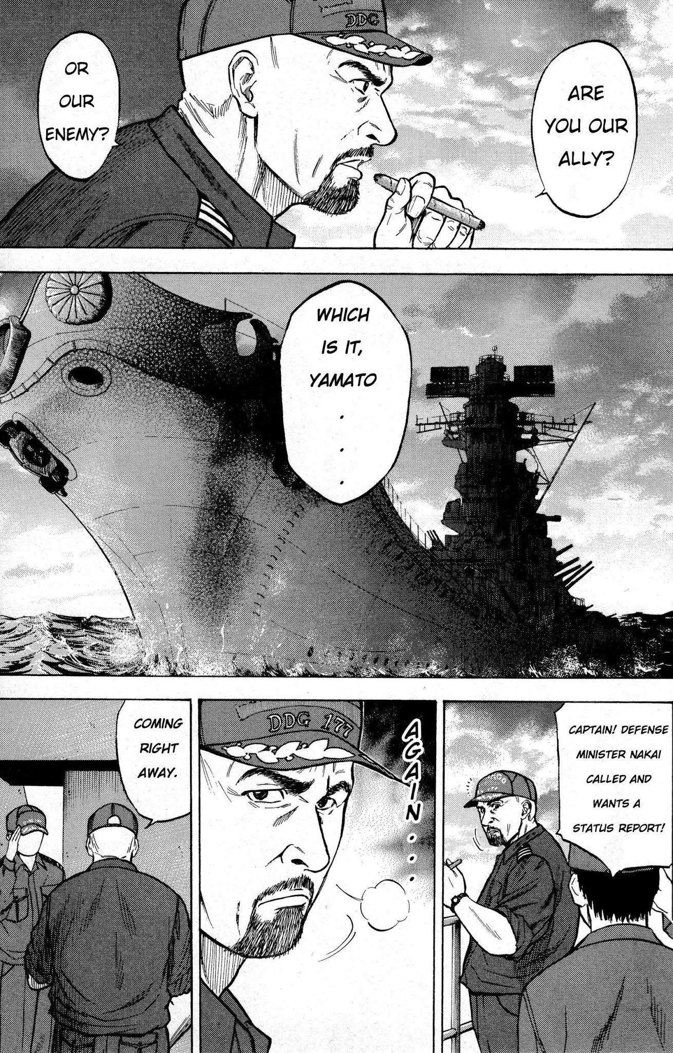 Kurenai no Senkan Chapter 3 page 15 - Chapter 3: The Belly of the Beast