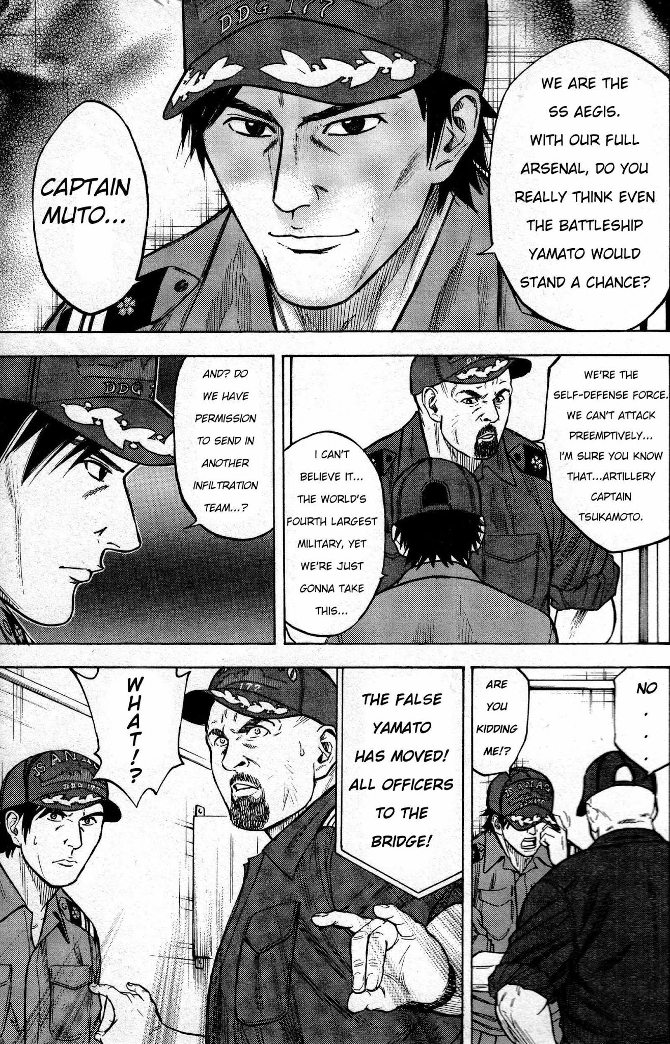 Kurenai no Senkan Chapter 3 page 21 - Chapter 3: The Belly of the Beast