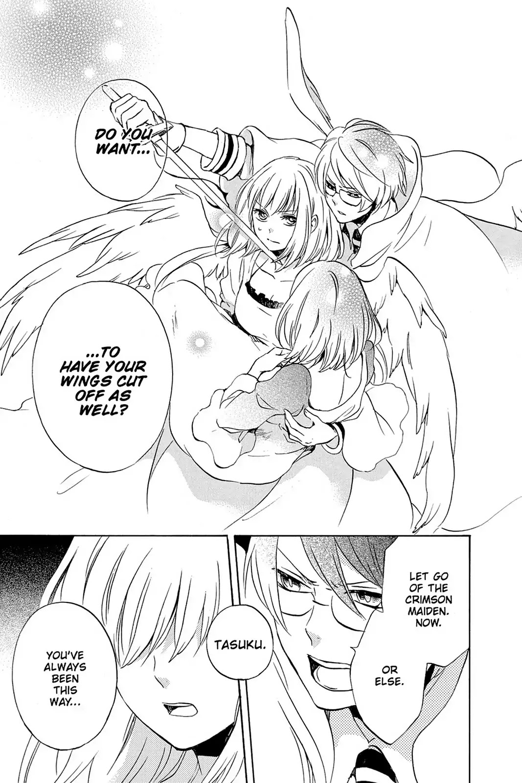 Kurenai Ouji Chapter 77 page 10 - Chapter 77: Crimson Angel