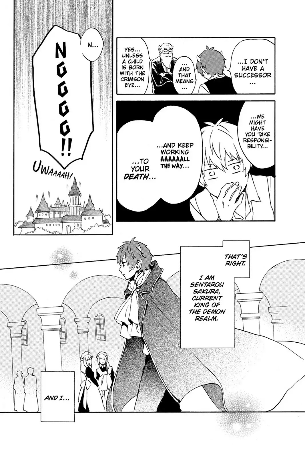 Kurenai Ouji Chapter 80 page 7 - Chapter 80: Sentarou Sakura